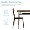 Best Choice Products 6-Piece 55in Modern Home Dining Set w/ Storage Racks, Rectangular Table, Bench, 4 Chairs
